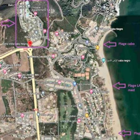 Complexe Bella Vista Cabo Negro Martil Mdiq Avec Piscines Plage Wifi Exterior photo